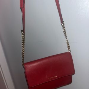 Red michaelkors Shoulder bag